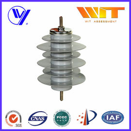 Giá tốt 15KV Polymer Metal Oxide Gapless Surge Arrester Màu xám với KEMA trực tuyến