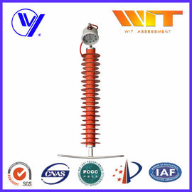 Giá tốt Bảo vệ chống sét lan truyền đường truyền Polymer với khoảng cách bên ngoài 42KV - 75KV trực tuyến