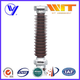 Giá tốt Bộ thu sét sứ 102KV 10KA trong trạm biến áp Loại MOA Màu nâu trực tuyến