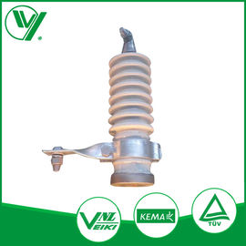Giá tốt Bộ bảo vệ chống sét không có khe hở 9KV màu trắng với sứ được bọc trực tuyến